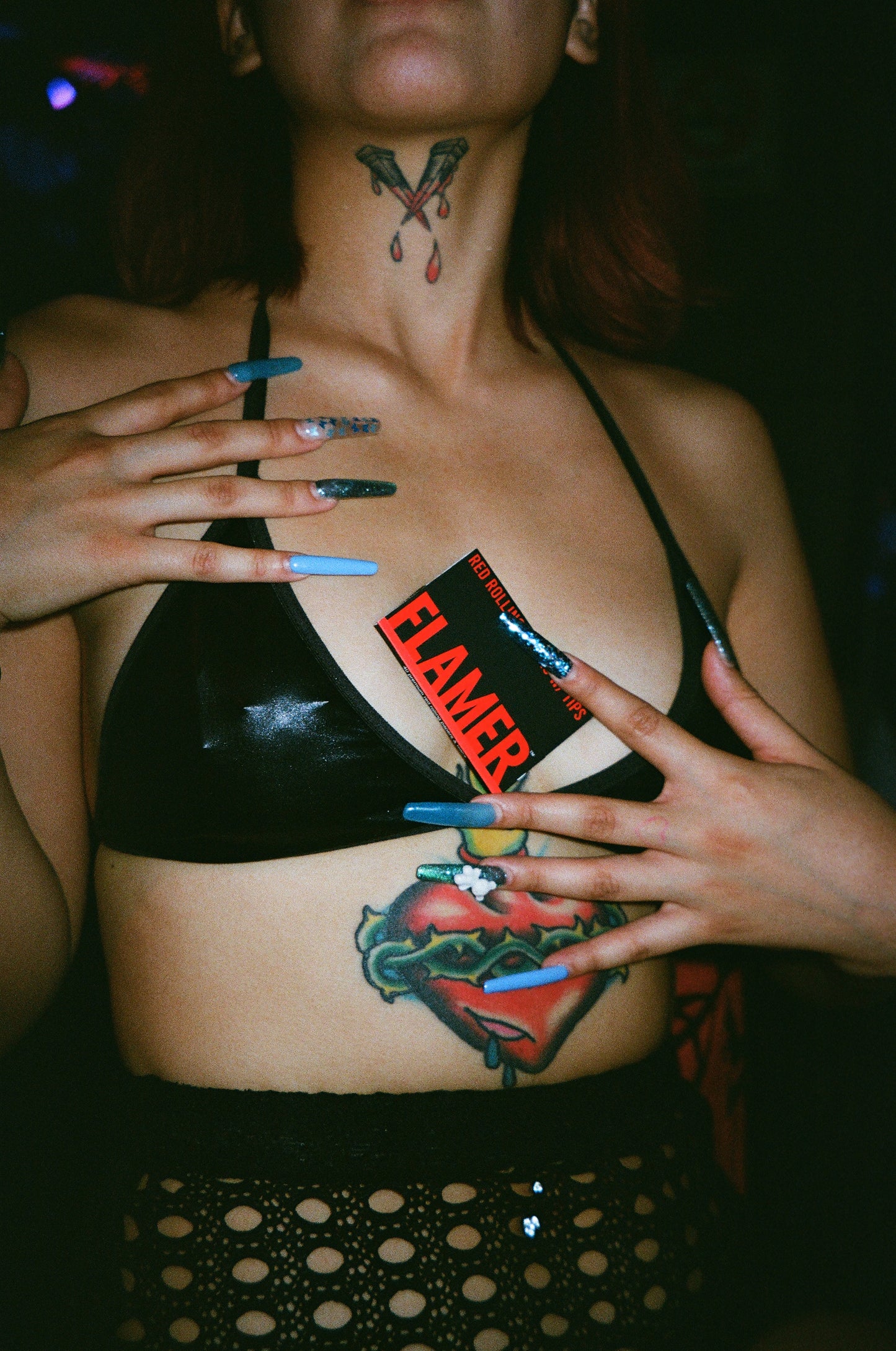 FLAMER red rolling papers booklet (3 pack)