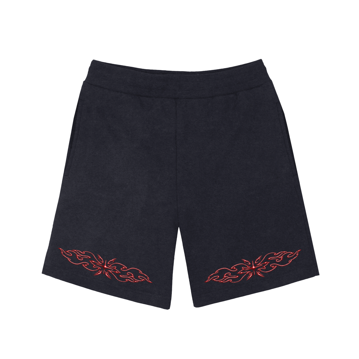 RELAXED FLAMER SWEATSHORT